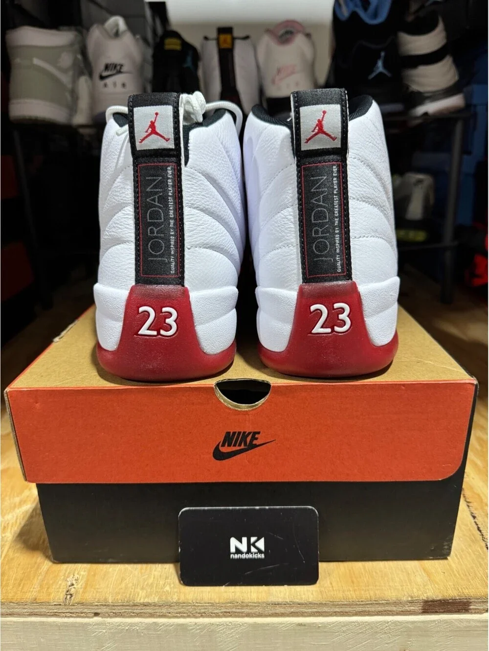 Air Jordan 12 Retro 'Cherry' 2023 CT8013-116 NEW MENS SIZE 12